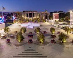The music center is home to various different places such as it includes the gardens for rest, different exhibitions organized every now and then, and
